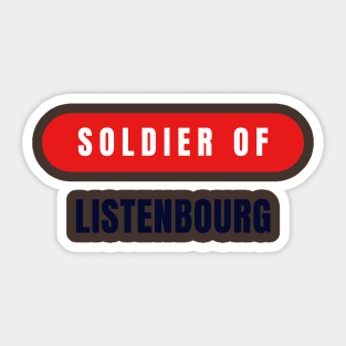 Listenbourg Sticker